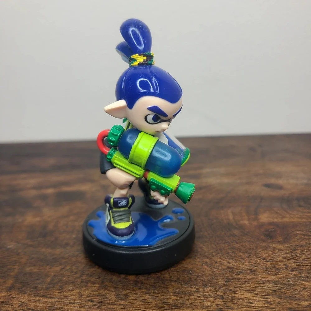 Nintendo‎ Amiibo Figurine Splatoon Blue Inkling Boy Character